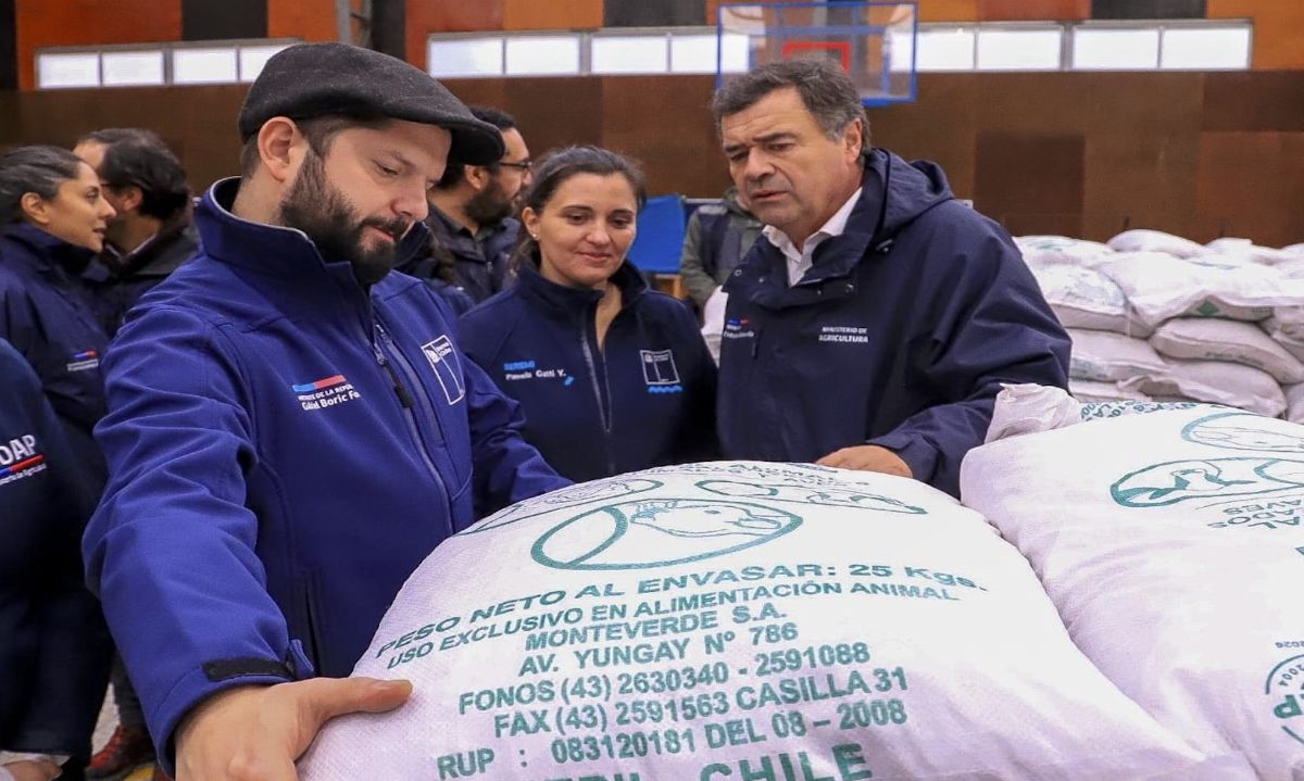 Presidente Boric encabeza entrega de ayudas para agricultoras y agricultores de Arauco